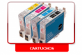 Kit com 4 Cartuchos de Tinta Epson |Compatível 11,5 ml |Para T22 / T25 Office TX320F / TX120 / TX123 / TX125 / TX133 / TX135 / TX420W